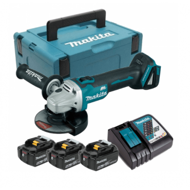 MAKITA Akumulatorski kotni brusilnik DGA504RT3J