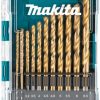 MAKITA 13-delni set HSS-TiN svedrov za kovino 1.5-6.5mmD-72855