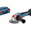 Akumulatorski kotni brusilnik s sistemom X-LOCK GWX 18V-10 SC