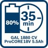 Začetni komplet 2 x ProCORE18V 5.5Ah + GAL 1880 CV