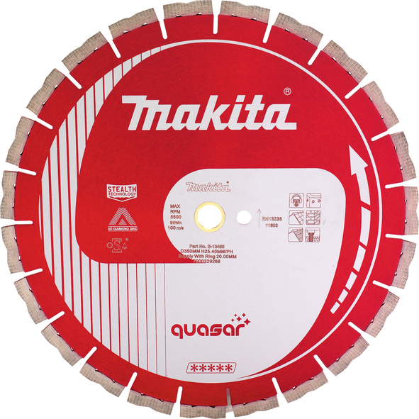 MAKITA Diamantna rezalna plošča Quasar B-13465