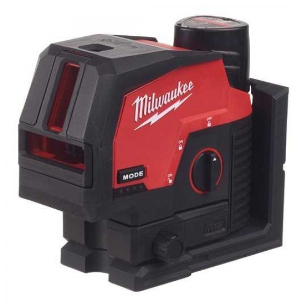 MILWAUKEE Akumulatorski zeleni nivelirni in točkovni laser M12 CLLP-301C
