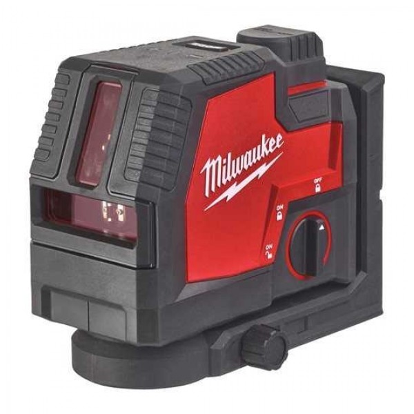 MILWAUKEE Akumulatorski zeleni nivelirni laser L4 CLL-301C z magnetnim nosilcem
