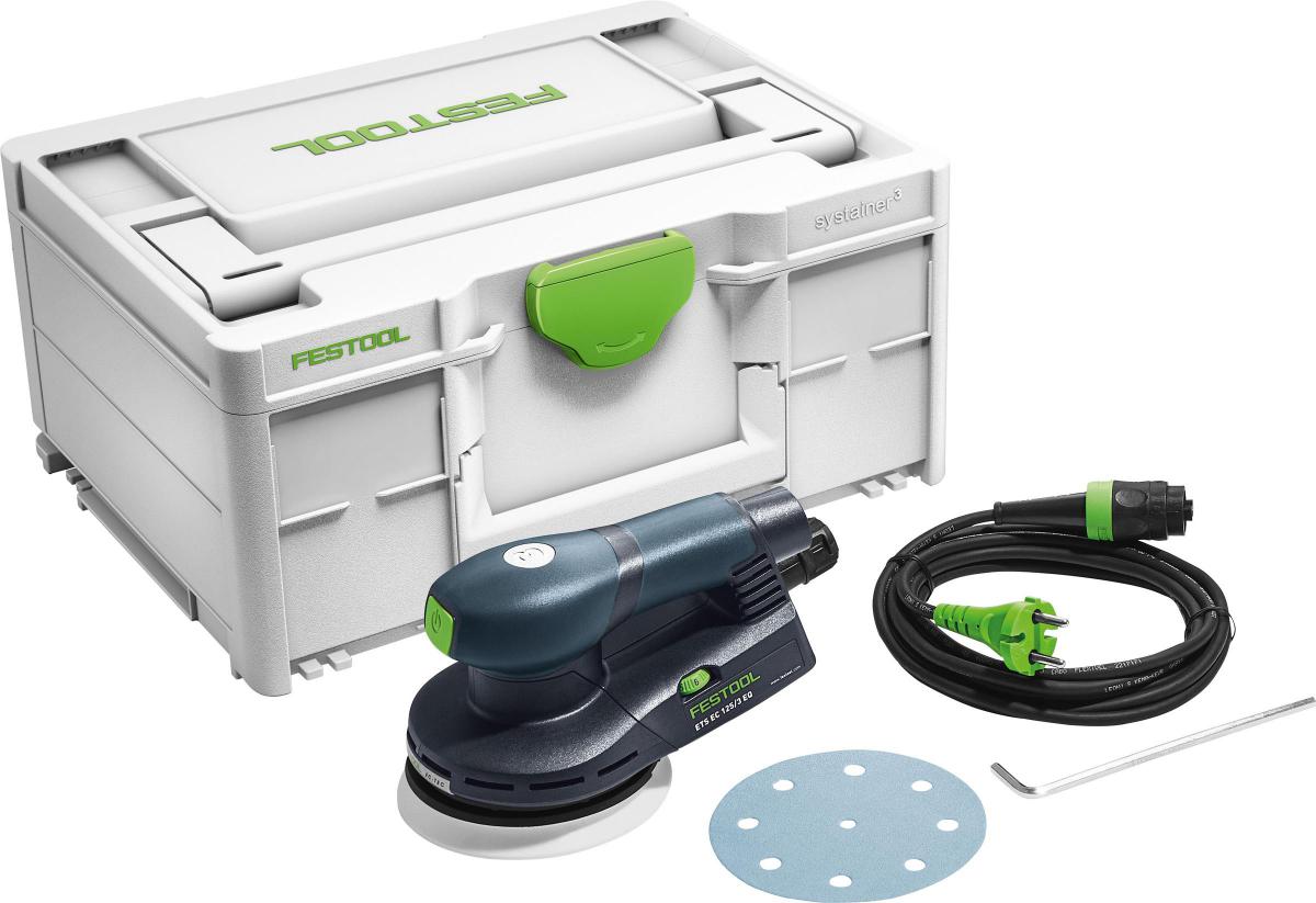 FESTOOL Ekscentrični brusilnik ETS EC 125/3 EQ-Plus