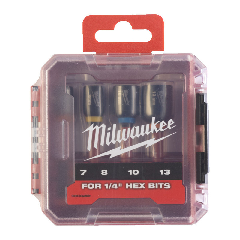 MILWAUKEE 4-delni set vijačnih nastavkov SHOCKWAVE 4932492445