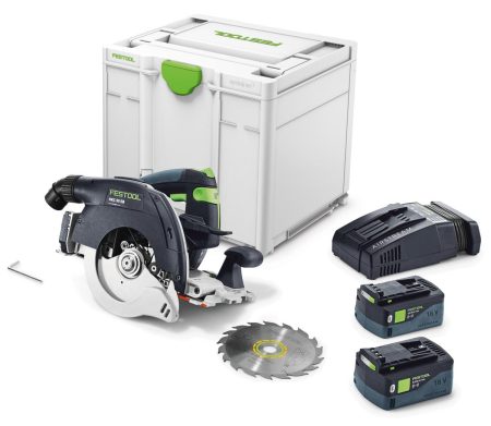 FESTOOL Akumulatorska krožna žaga HKC 55 5,0 EBI-Plus-SCA