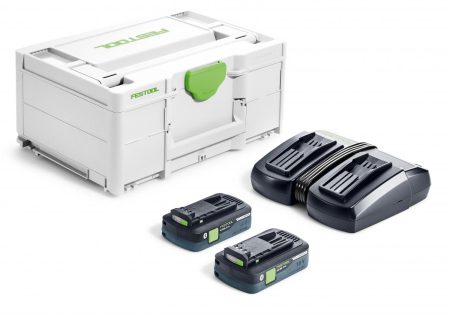 FESTOOL Set baterij in polnilca SYS 18V 2x4.0/TCL 6 DUO