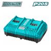 Akumulatorski polnilnik baterij P20S 2-polnilnik, 4A /20V/ INDUSTRIAL (TCLI2034E)