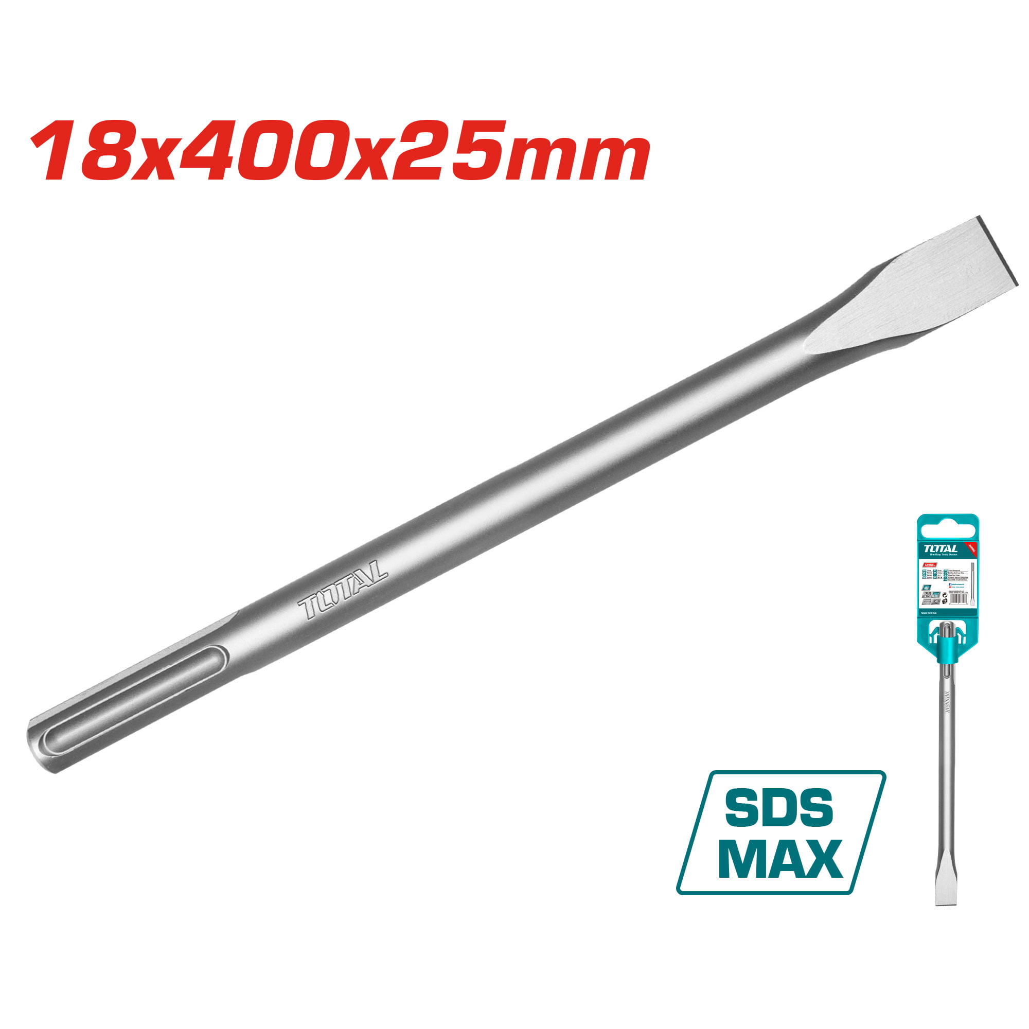 SDS max dleto 18x400x25mm /INDUSTRIAL (TAC15221821)