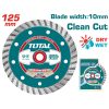 Turbo diamantna rezalna plošča 125(5)X22mm / 10mm (TAC2131253)