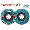 Lamelni brusni disk 115x22mm, P80 (TAC641153)