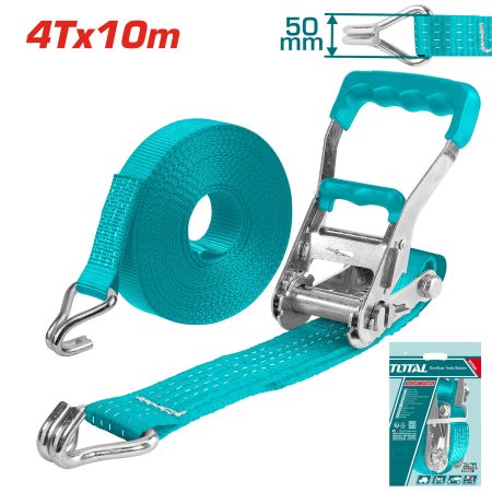Privezovalni trak z ragljo 4Tx10m/50mm (THTRS4101)