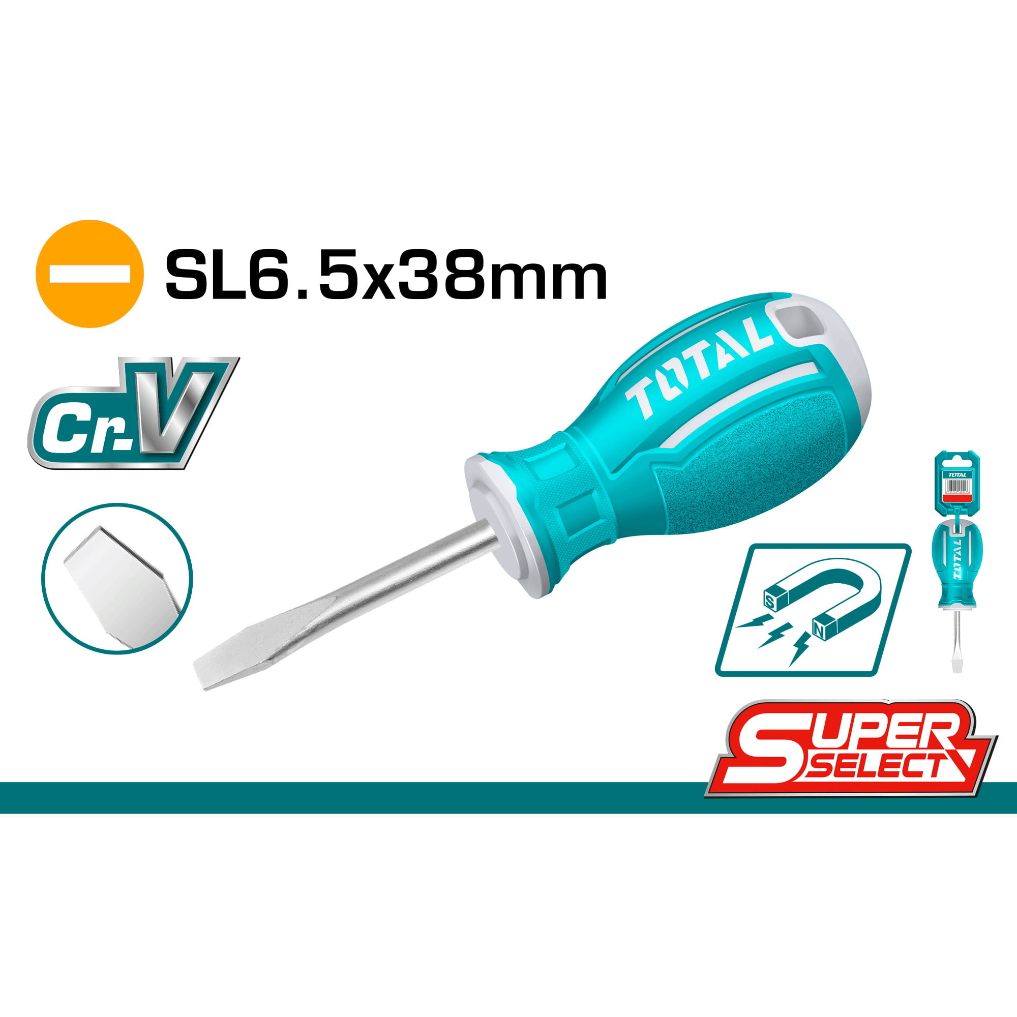 Izvijač ravni SL6,5*38mm (TSDRSSL6038)