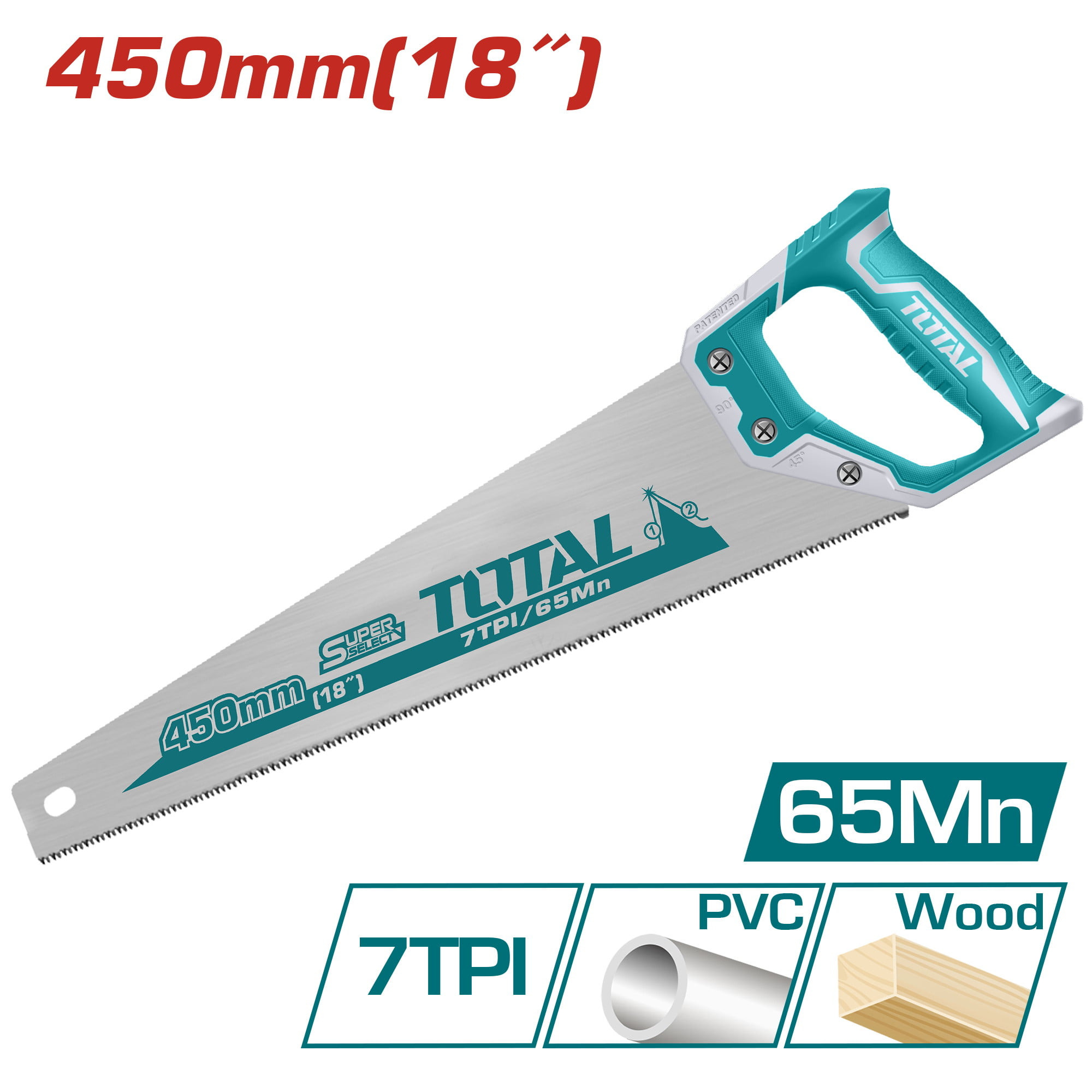 Ročna žaga, lisičji rep 450mm (THT55450)
