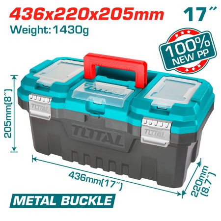 17 Plastična škatla za orodje, 1430 g (TPBX0172)