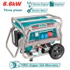 3-fazni bencinski generator 6,6kW, 25L/15KM/9ur/3000rpm INDUSTRIAL (TP175006ET)