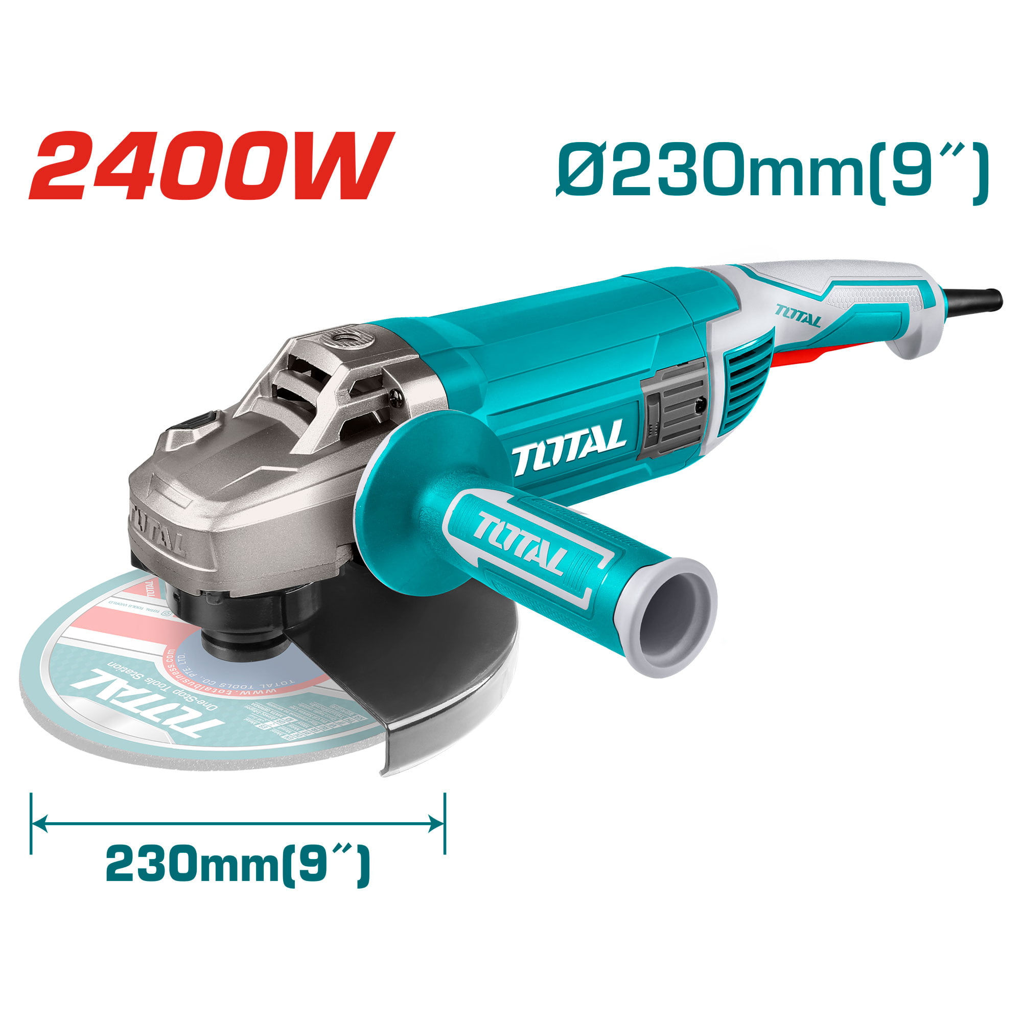 Električni kotni brusilnik 2400W / 230mm / INDUSTRIAL (TG1252306E)