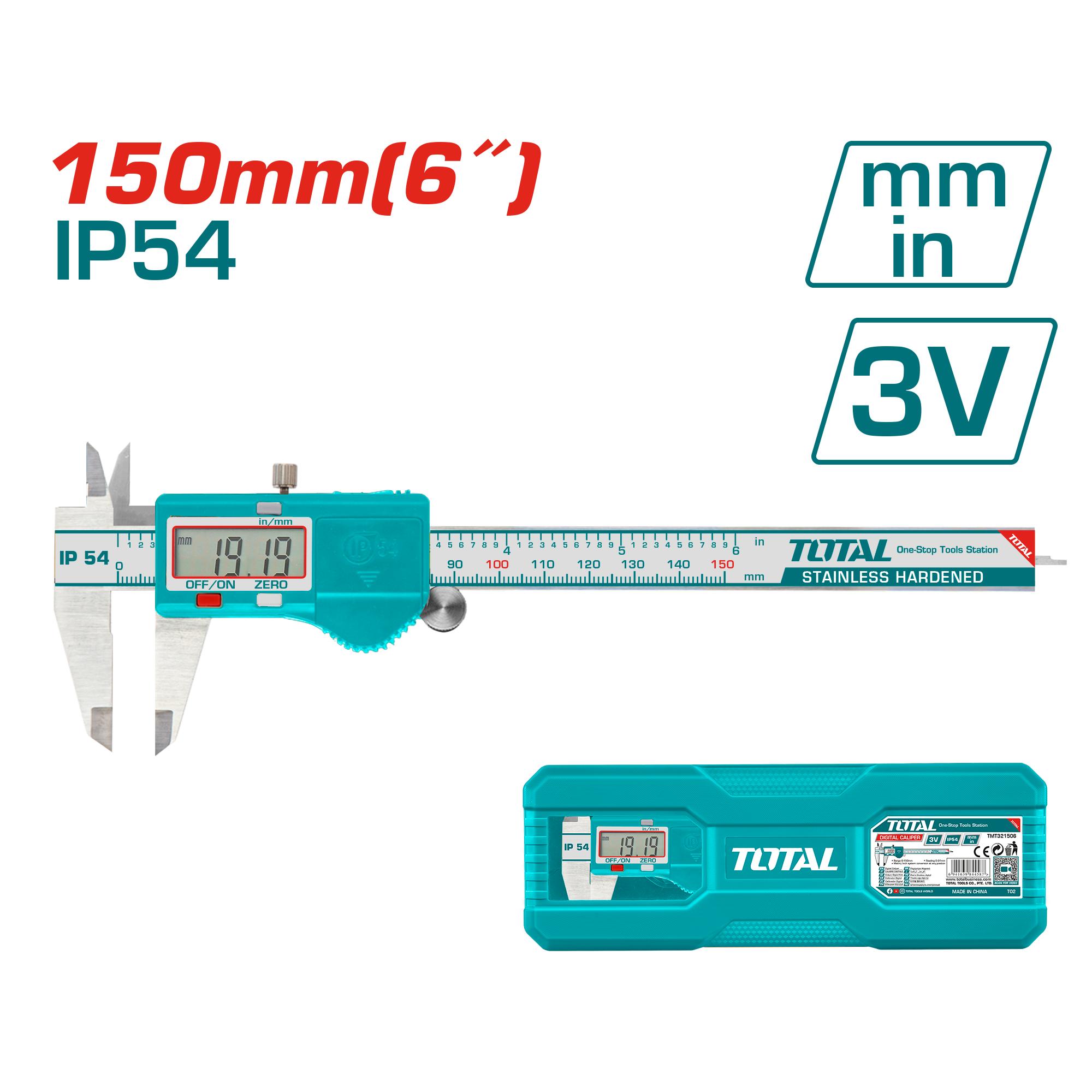 Digitalno kljunasto merilo 150mm / 3V (TMT321506)