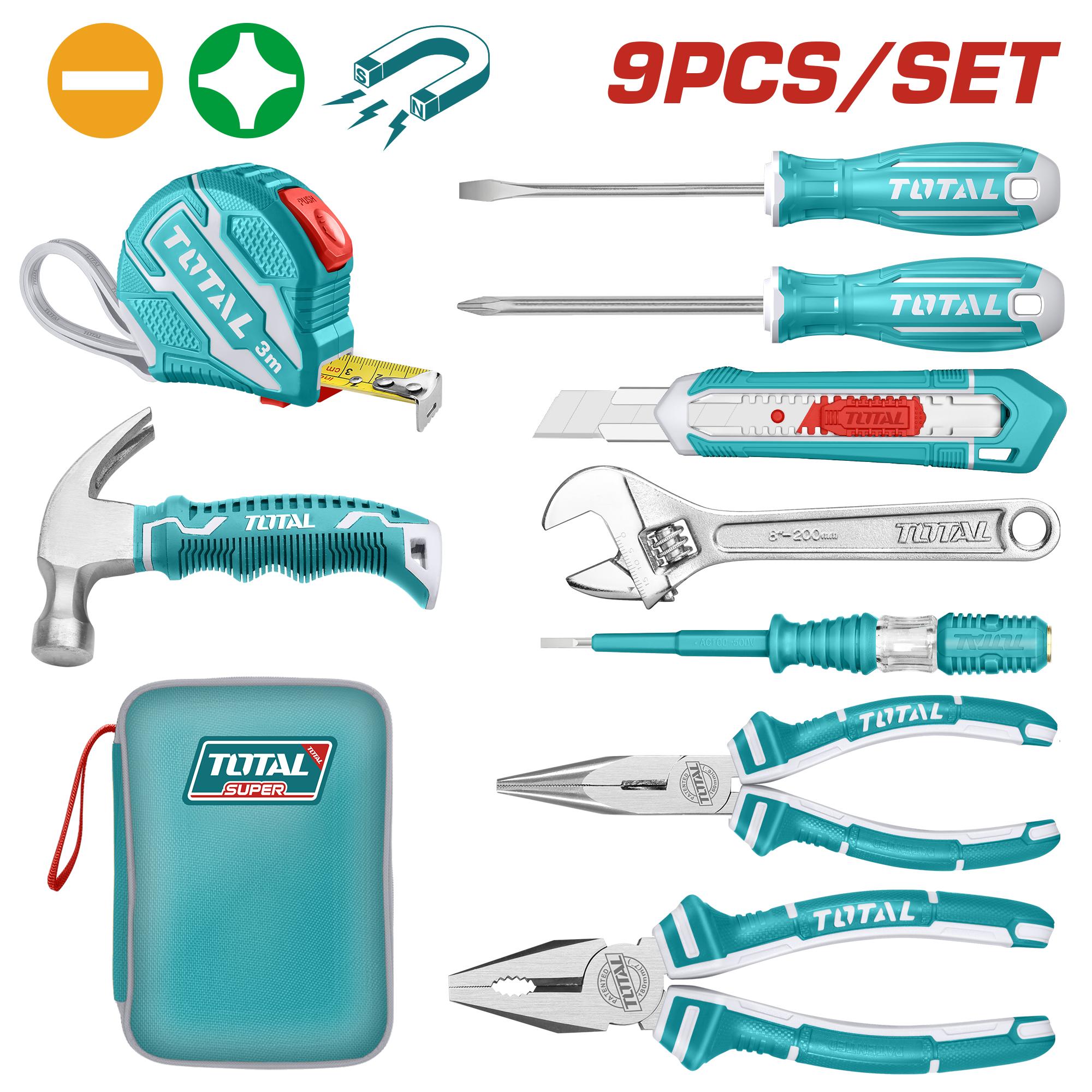 9-delni set ročnega orodja (THKTHP90097)