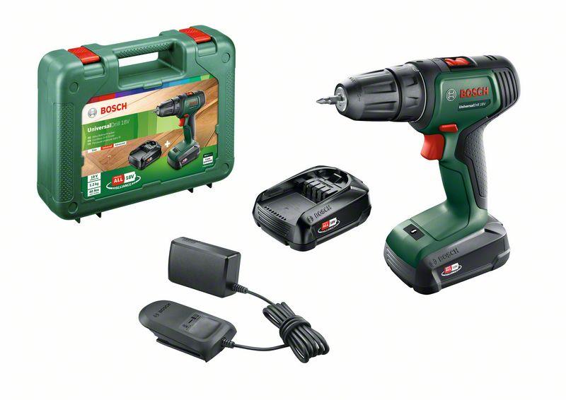 Akumulatorski dvostopenjski vrtalni vijačniki UniversalDrill 18V